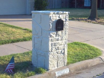 stone mailbox Maricopa AZ